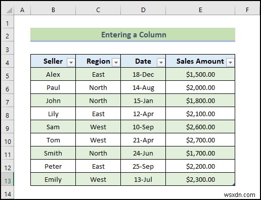 How to Use Table Reference with Excel VBA (20 Examples)