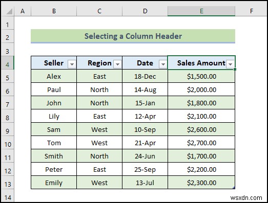 How to Use Table Reference with Excel VBA (20 Examples)