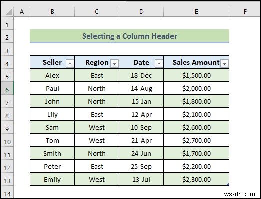 How to Use Table Reference with Excel VBA (20 Examples)