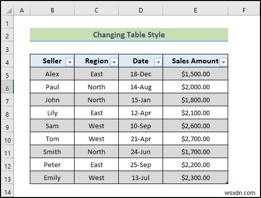 How to Use Table Reference with Excel VBA (20 Examples)