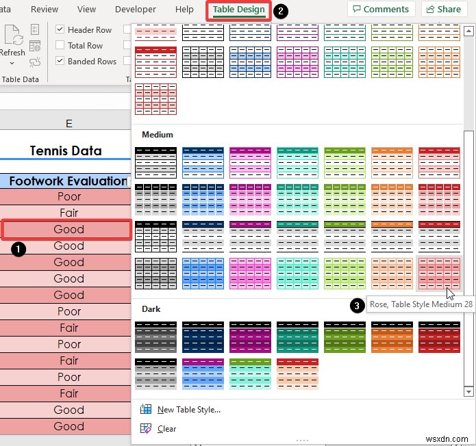 How to Make Excel Tables Look Good (8 Effective Tips)