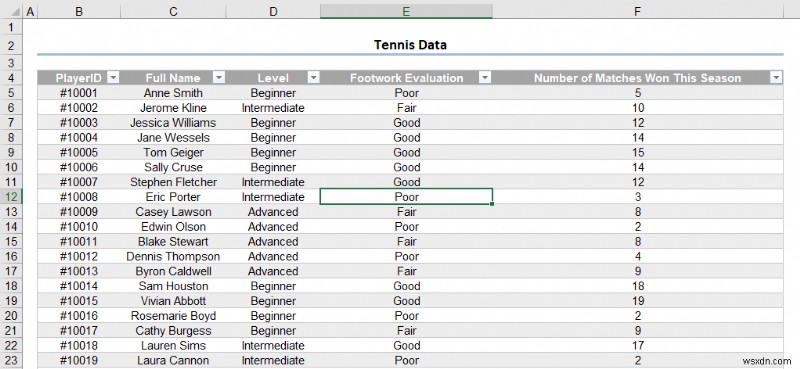 How to Make Excel Tables Look Good (8 Effective Tips)