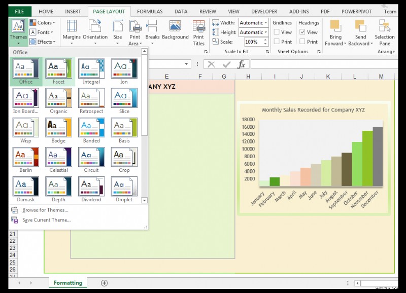 How to Modify Theme Color, Font, & Effects & Create Custom Excel Theme