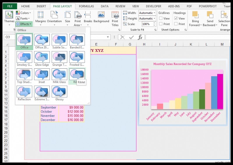 How to Modify Theme Color, Font, & Effects & Create Custom Excel Theme