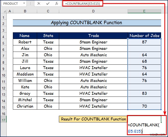 How to Use Different Types of COUNT Functions in Excel (5 Ways)