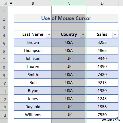Navigating Excel Table (7 Simple Techniques)