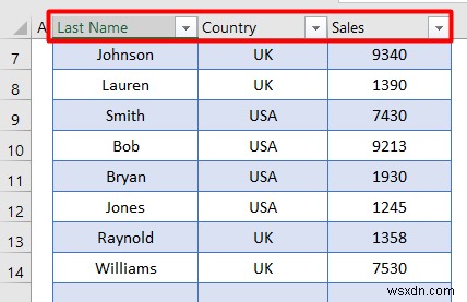 Navigating Excel Table (7 Simple Techniques)