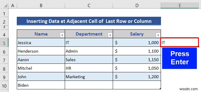 How to Insert or Delete Rows and Columns from Excel Table