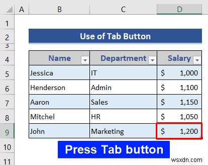 How to Insert or Delete Rows and Columns from Excel Table