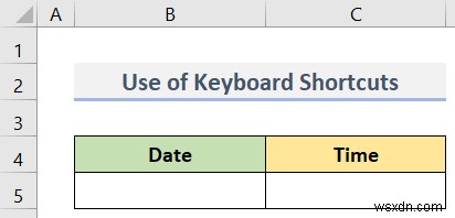 How to Enter Date and Time in Excel (8 Quick Methods)