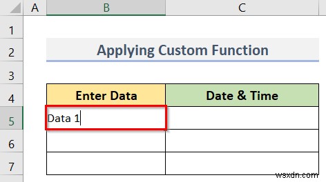 How to Enter Date and Time in Excel (8 Quick Methods)