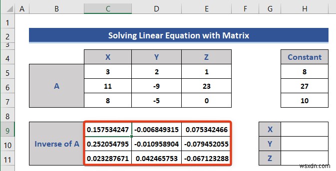 Solving Equations in Excel (5 Useful Examples)