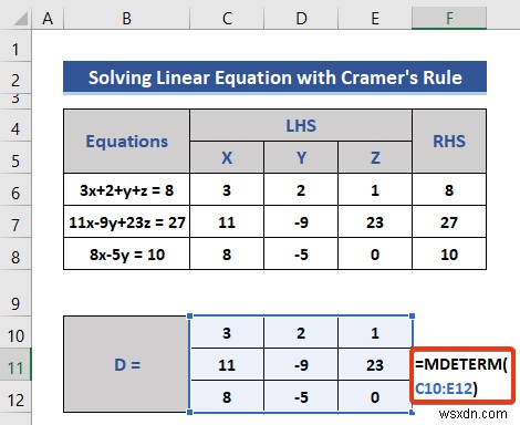 Solving Equations in Excel (5 Useful Examples)