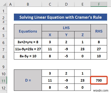 Solving Equations in Excel (5 Useful Examples)
