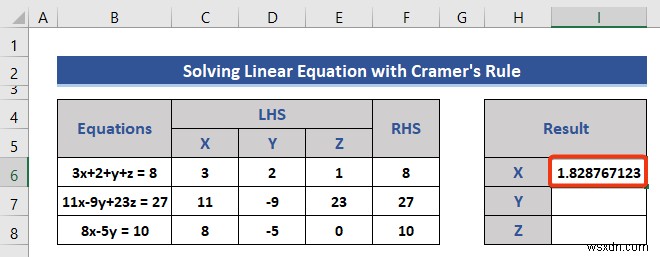 Solving Equations in Excel (5 Useful Examples)