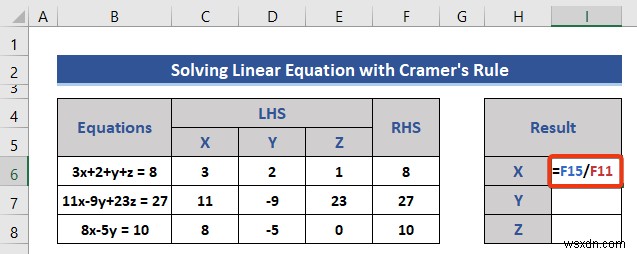 Solving Equations in Excel (5 Useful Examples)