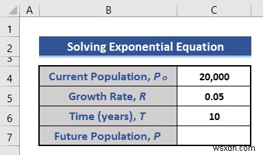 Solving Equations in Excel (5 Useful Examples)