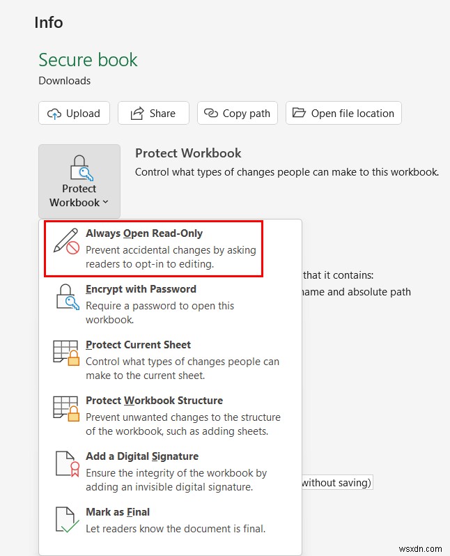Microsoft Excel Security Tips: Secure Workbook & Worksheet