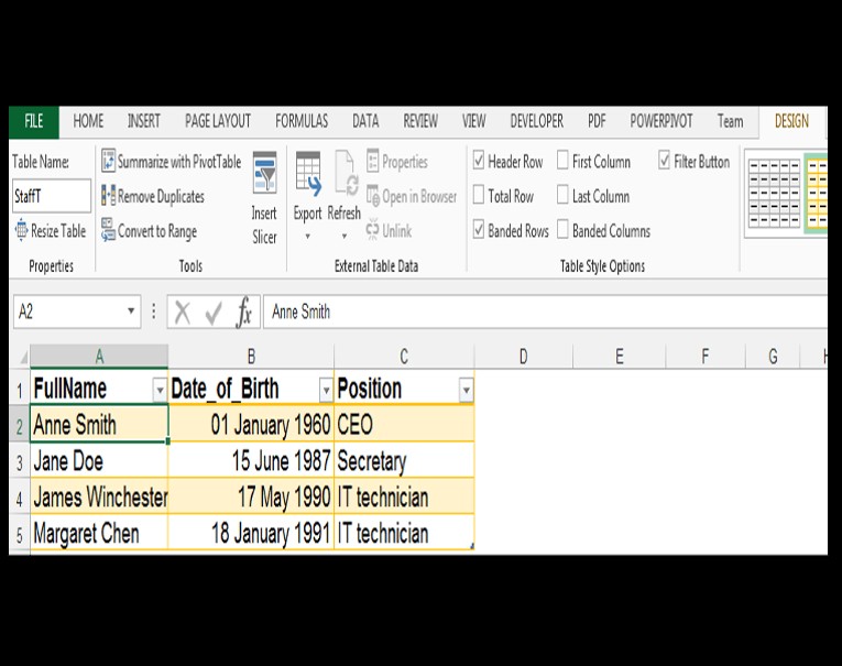 Exchange (Copy, Import, Export) Data Between Excel and Access