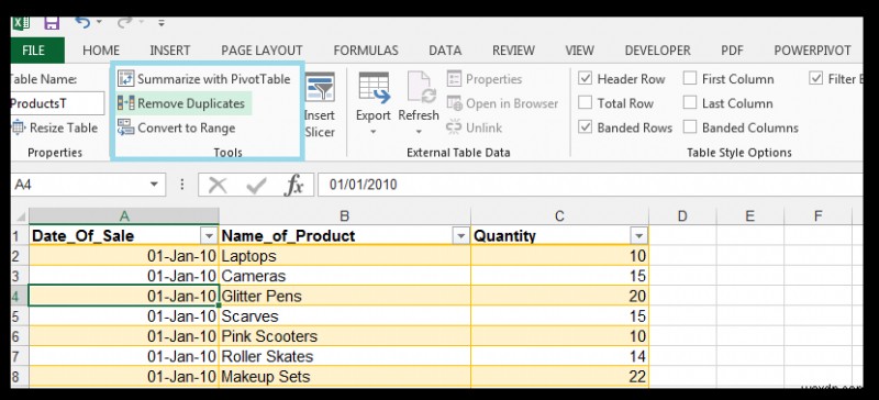 Exchange (Copy, Import, Export) Data Between Excel and Access