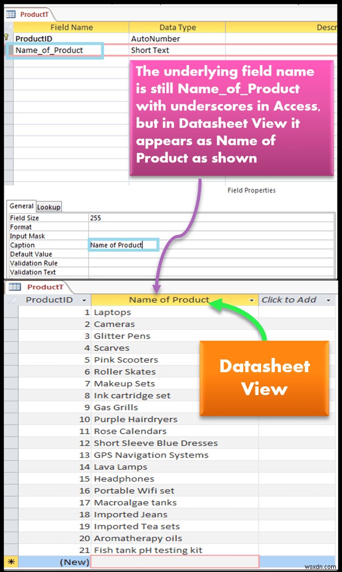 Exchange (Copy, Import, Export) Data Between Excel and Access