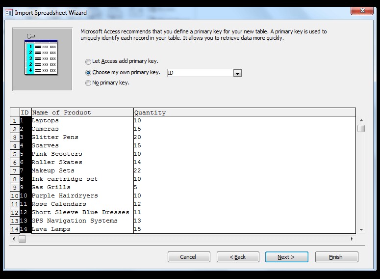 Exchange (Copy, Import, Export) Data Between Excel and Access