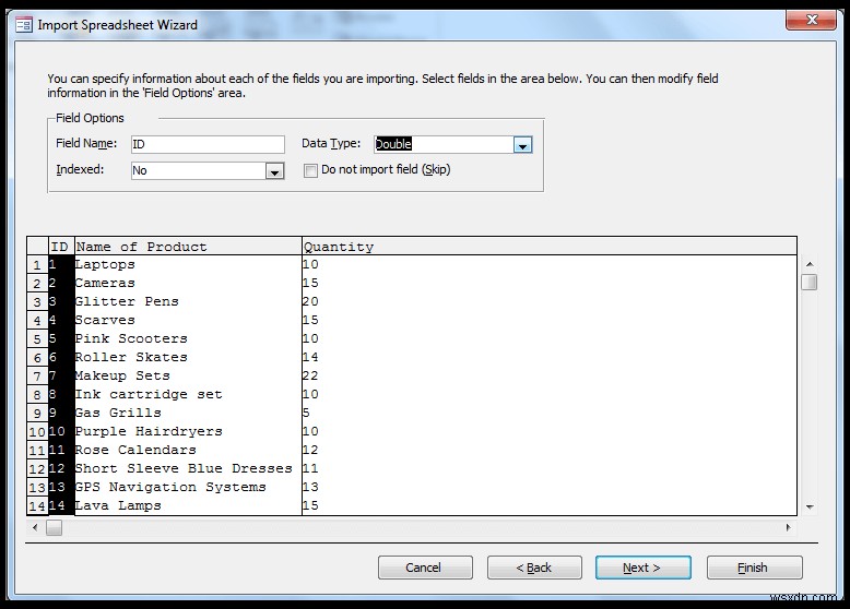 Exchange (Copy, Import, Export) Data Between Excel and Access