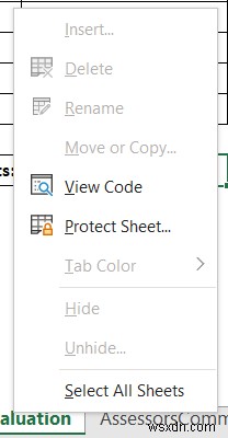 Difference Between Protect Sheet and Protect Workbook in MS Excel