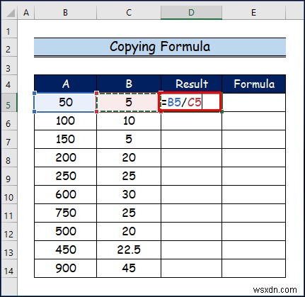 How to Divide Columns in Excel (8 Easy Ways)