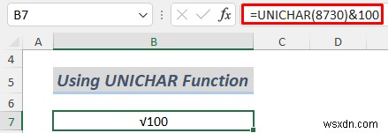 How to Insert Square Root Symbol in Excel (8 Easy Ways)