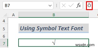 How to Insert Square Root Symbol in Excel (8 Easy Ways)