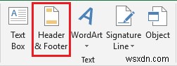 How to Add the Footer Page 1 to the Current Worksheet
