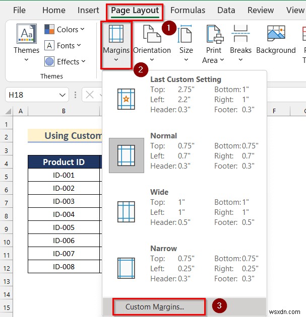 Perform Commands to Center the Selected Worksheets in Excel
