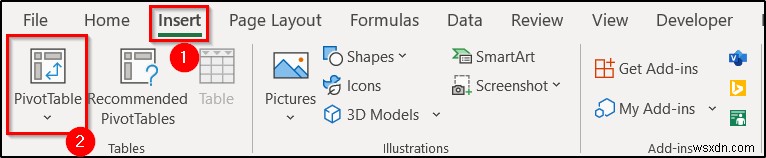 Create Report That Displays Quarterly Sales by Territory in Excel