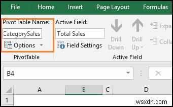 Create Report That Displays Quarterly Sales by Territory in Excel
