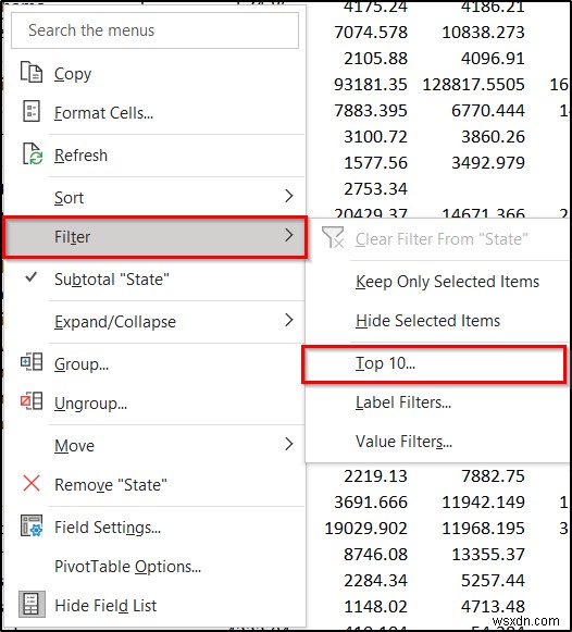 Create Report That Displays Quarterly Sales by Territory in Excel