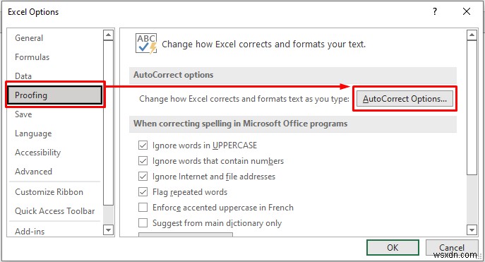 How to Perform a Spelling Check on the Active Worksheet in Excel