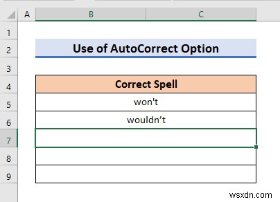How to Perform a Spelling Check on the Active Worksheet in Excel