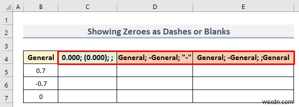 How to Custom Number Format in Excel with Multiple Conditions
