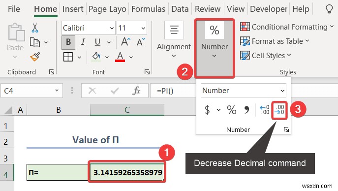 How to Round Numbers in Excel Without Formula (3 Quick Ways)