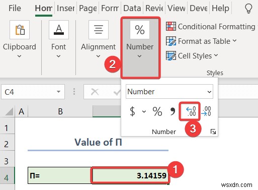 How to Round Numbers in Excel Without Formula (3 Quick Ways)