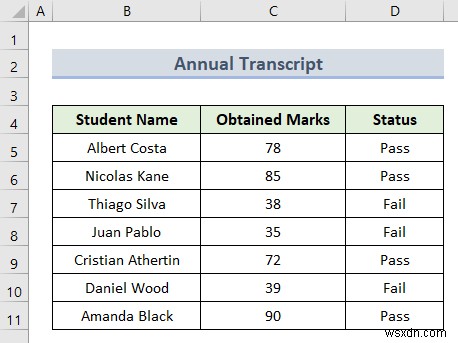 Apply Conditional Formatting Based on Another Text Cell in Excel