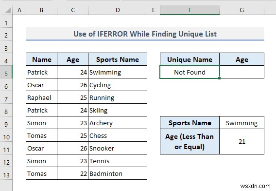 Create a Unique List in Excel Based on Criteria (9 Methods)
