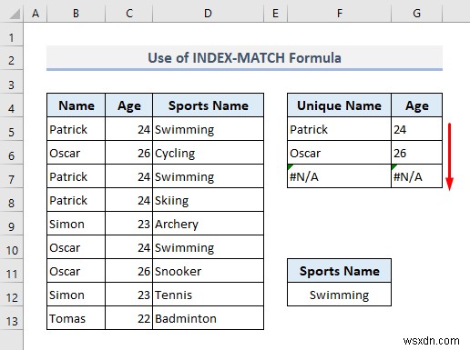 Create a Unique List in Excel Based on Criteria (9 Methods)