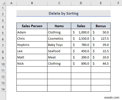 Delete Blank Rows in Excel (8 Suitable Methods)