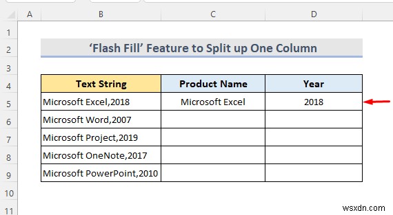 How to Split One Column into Multiple Columns in Excel (7 Easy Ways)