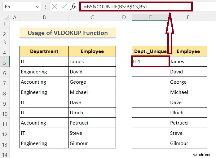 How to VLOOKUP and Return Multiple Values in Excel (8 Methods)
