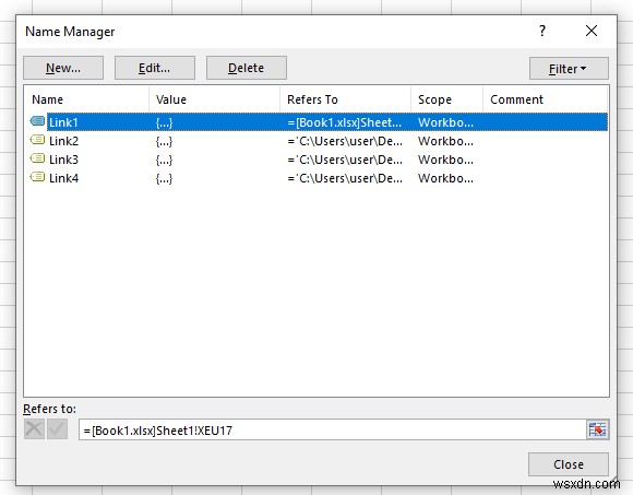 How to Remove External Links in Excel