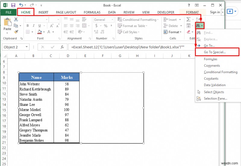 How to Remove External Links in Excel