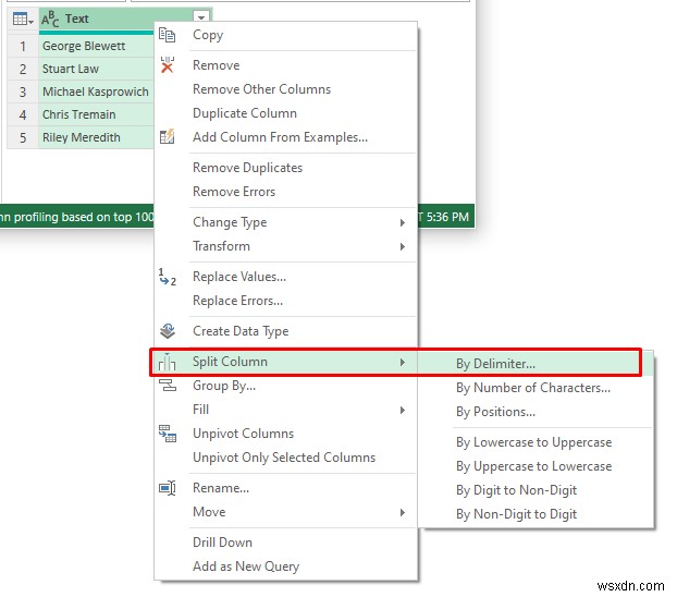 How to Split Cells in Excel (5 Easy Tricks)